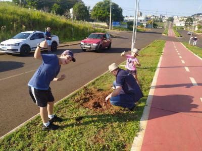 Rotary Clube realizou o Plantio de Ã¡rvores em Laranjeiras do Sul